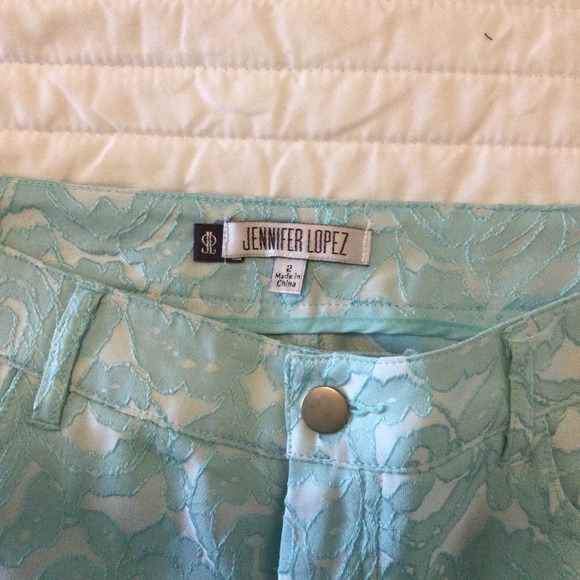 Aqua Jennifer Lopez pants size 2 - Picture 3 of 3
